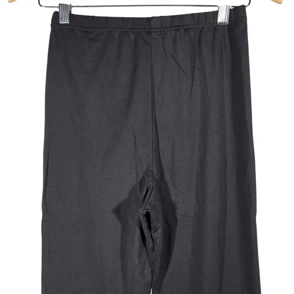 Zaful Black Stirrup Leggings Pants Womens Size M‎ Cutout Detail Stretch - Image 4