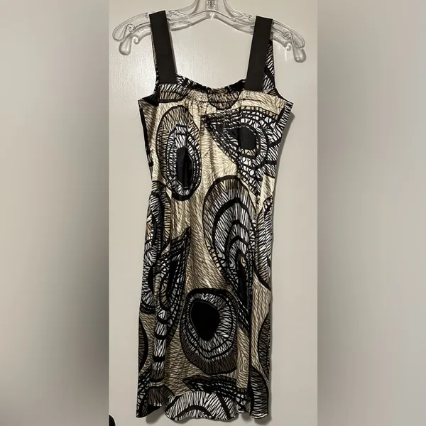 Zara Basic brown mini dress sleeveless size S - Image 3