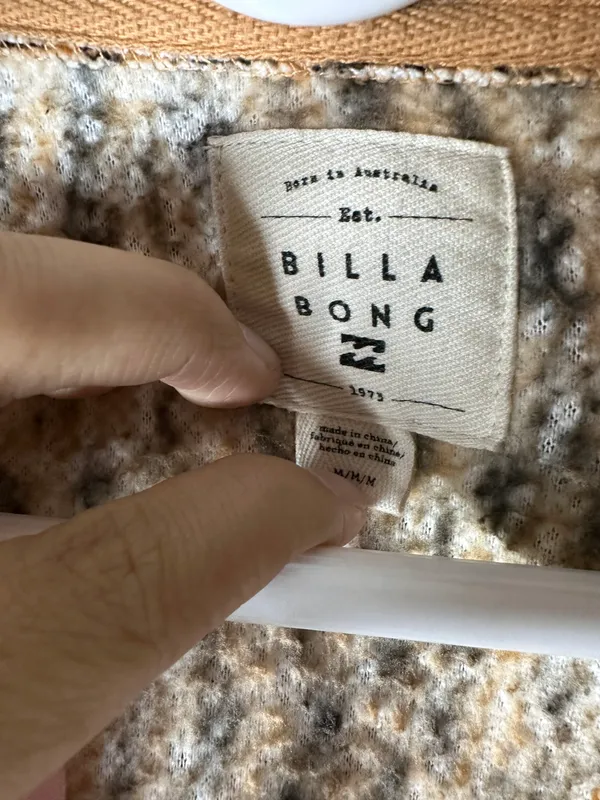 Billabong Time Off Half-Zip Fleece Pullover - M - Image 3