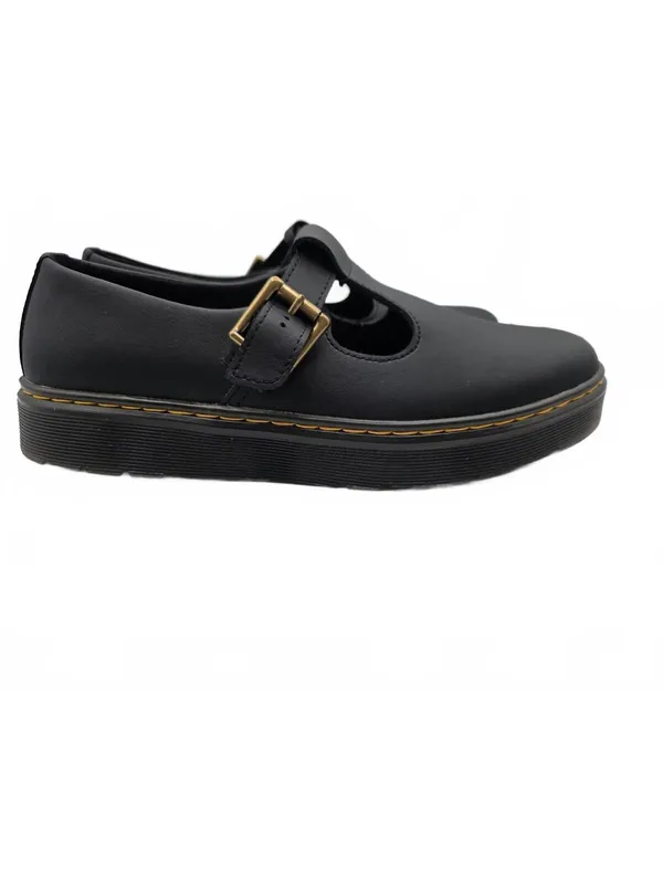 Dr Martens Womens Zavala MJ Buckle Mary Jane Shoes Black Size 10 Platform Grunge - Image 3