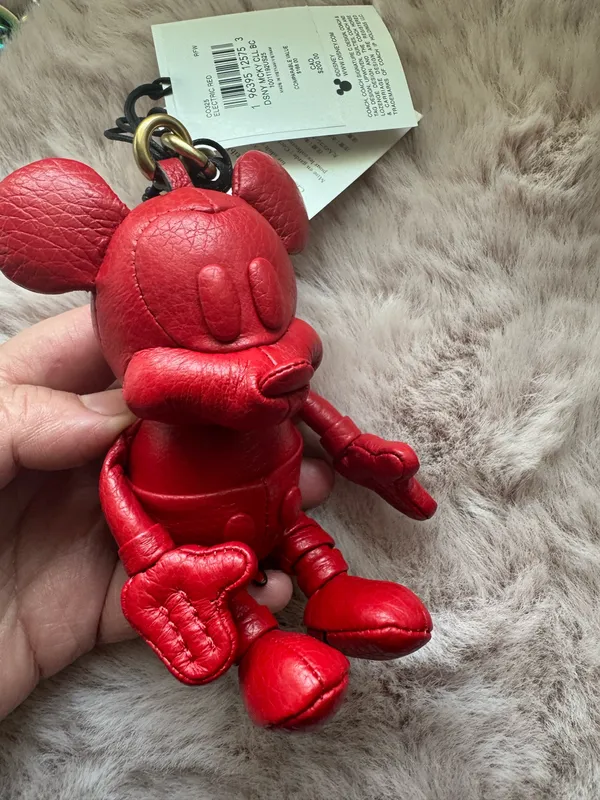 NWT Disney X Coach Mickey Mouse Collectible Bag Charm CO325 - Image 3