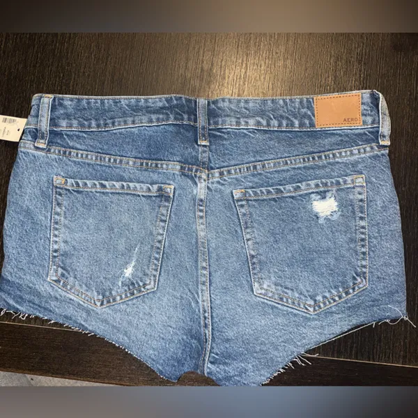 Aeropostale Blue Denim Shorts - Image 3