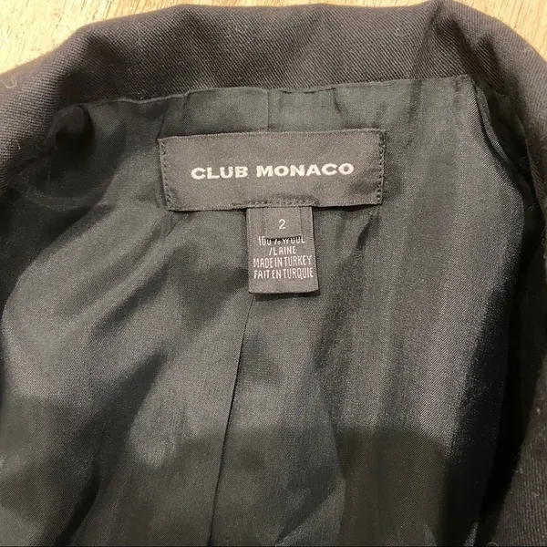 Club Monaco 100% wool blazer NWOT - Image 10