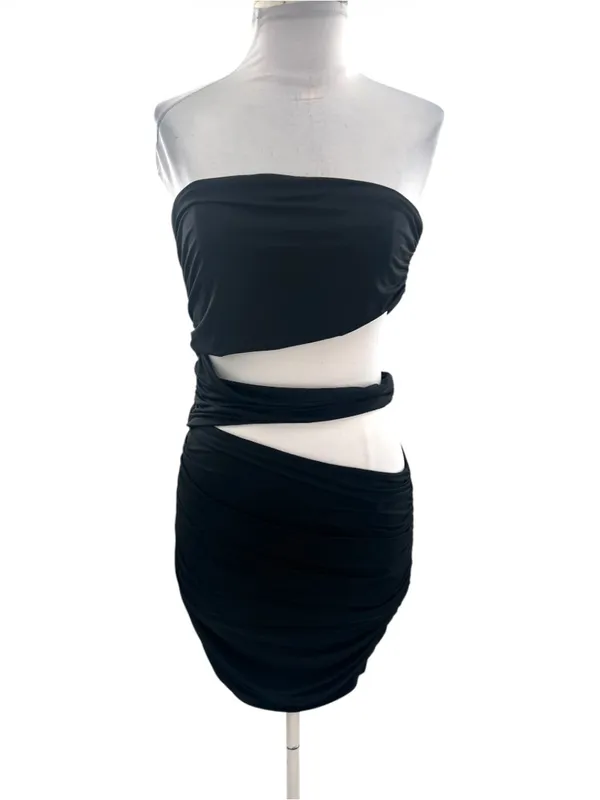 Revolve h:ours Alaric Mini‎ Dress - M black - Image 4