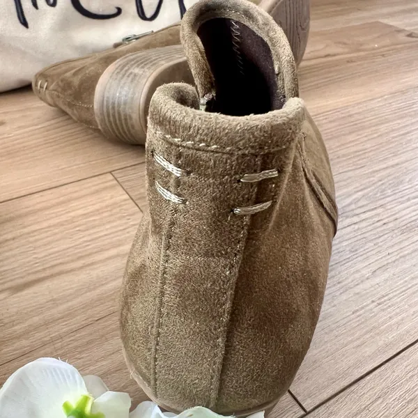 SO Olive Green Booties Brown Size 7.5 - Image 10