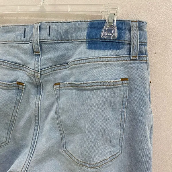 Abercrombie High Rise Mom‎ Jeans 28/6 Raw Hem Ankle Slim Fit Vintage Chic - Image 5