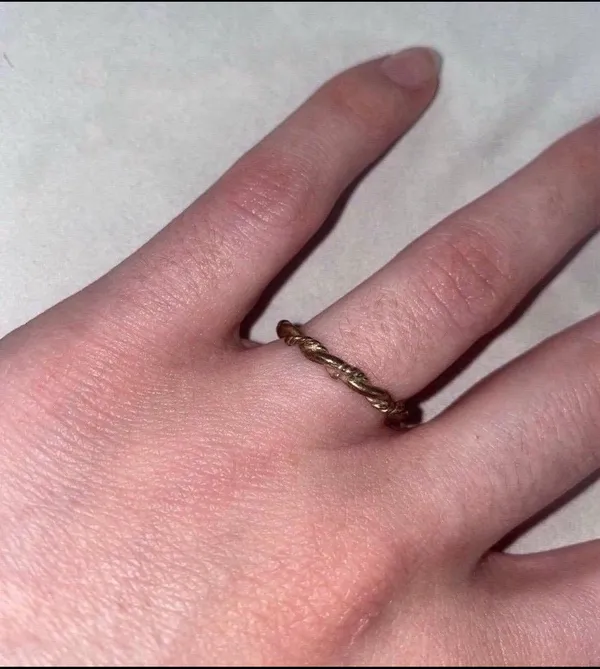 Ring Gold Size none - Image 2