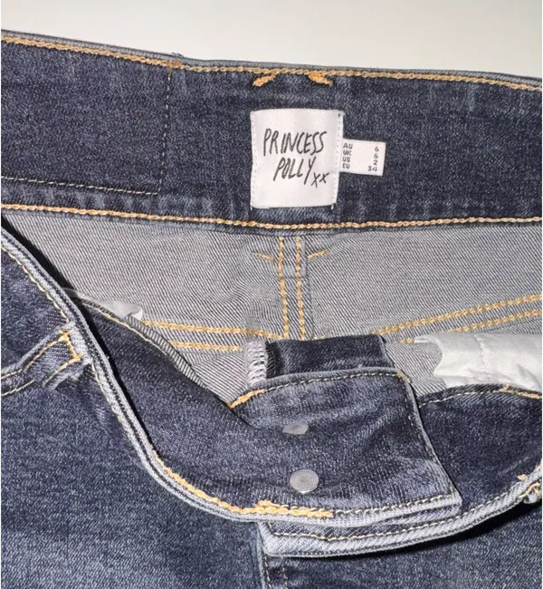 Princess Polly Denim Mini Skirt - Image 3