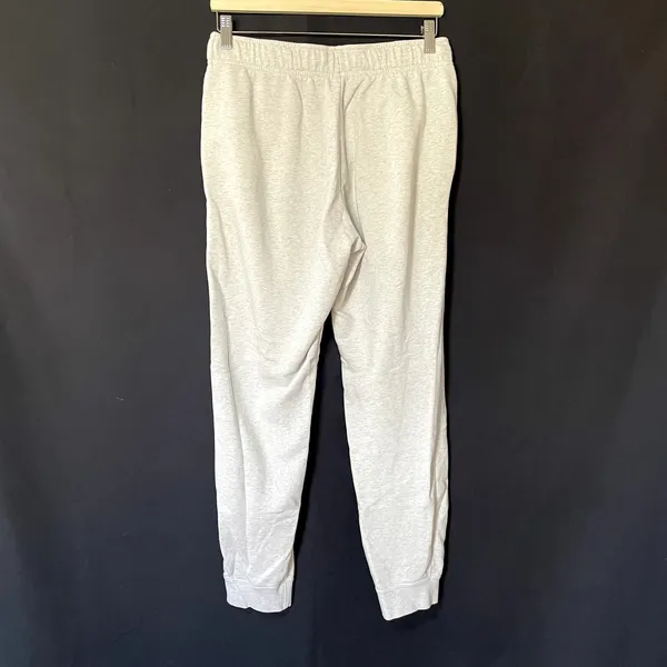Nike cream white sweatpants pockets drawstring waist women's size medium pockets - Image 5