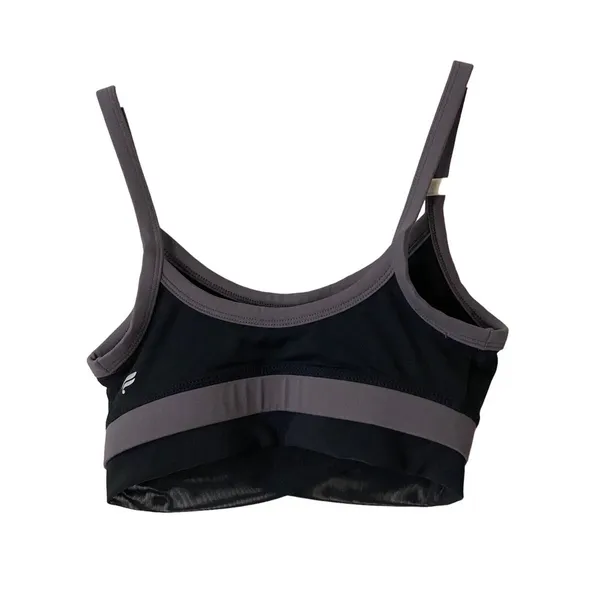 Fabletics Black Seamless Winn Medium Impact Sports Bra II Sports Bra‎ Sz XS - Image 3