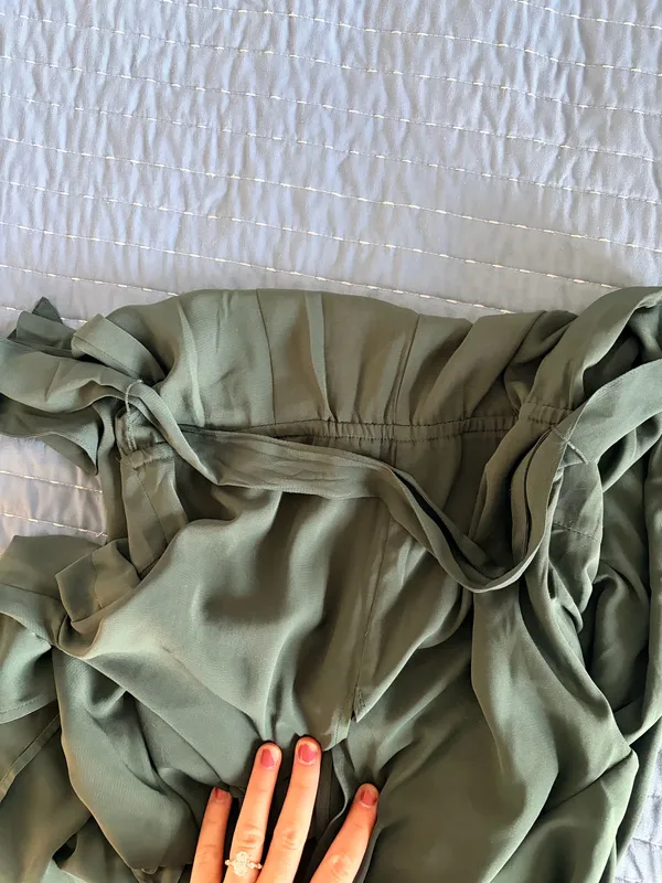 Emerald Green Abercrombie and Fitch Jumpsuit - Image 6