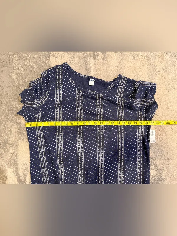 NWT Blue Old Navy Casual Dress - Image 5