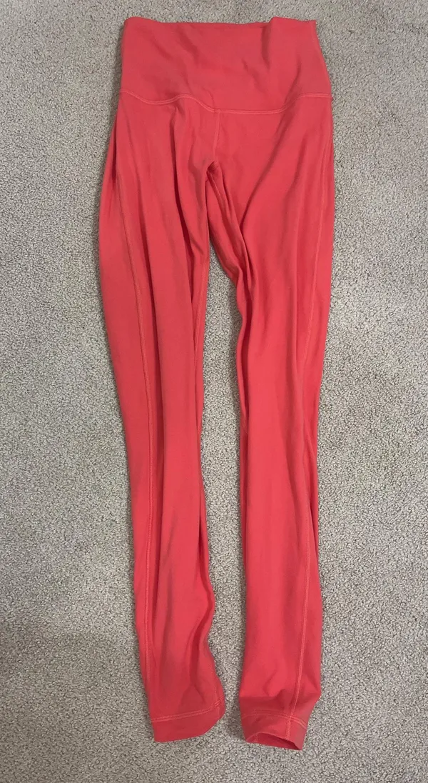 Lululemon Align Coral Pink Leggings 28” - Image 2