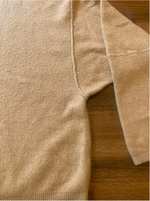 Free People Sweater Large Gold Tan - Image 2