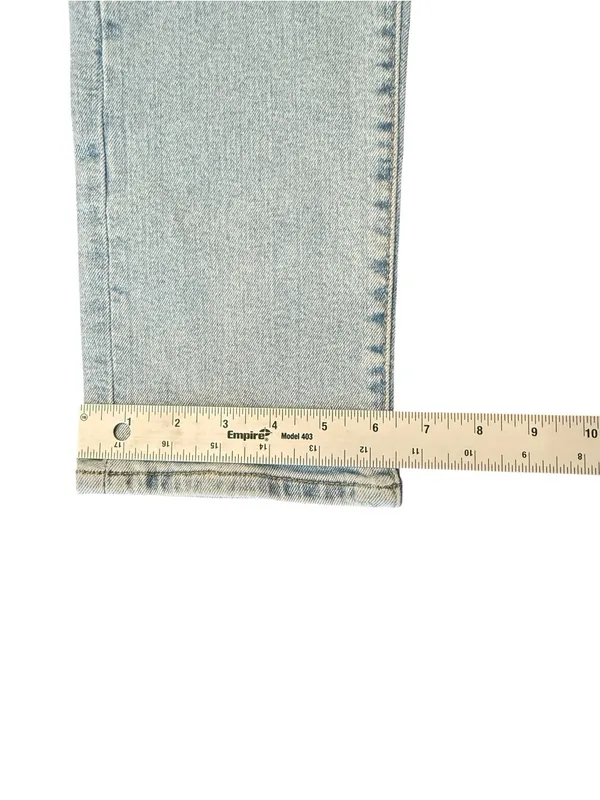 Levi’s NWT Wedgie Straight Jeans Women’s 25x28 Light Wash High Rise Denim - Image 14