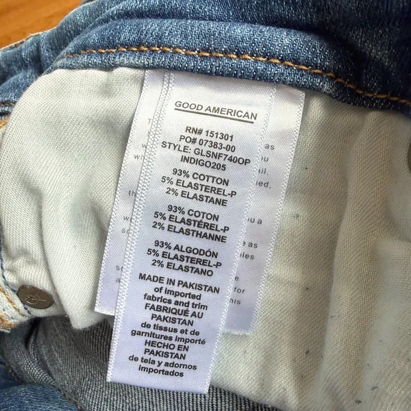 Good American Good Legs Straight Jeans Size 29 - Image 9