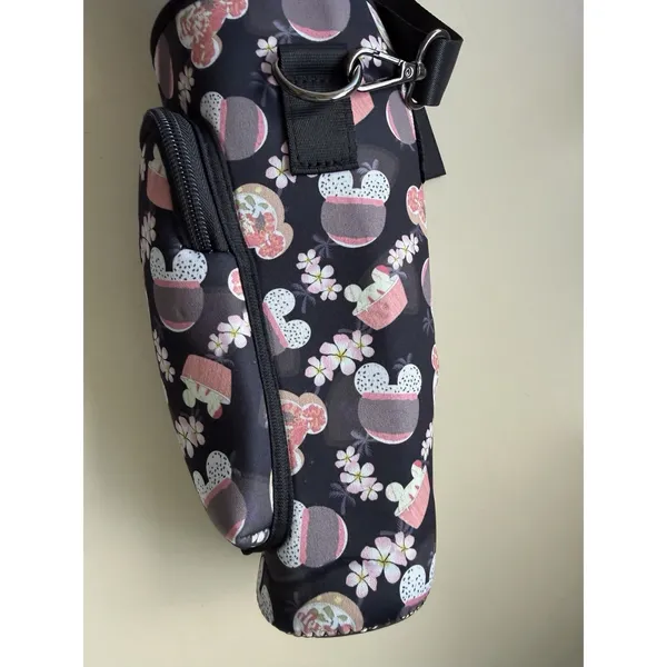 Marnzaza Black Pink Minnie Musubi Hawaiian Drink Bag Mouse-Subi Neoprene - Image 3
