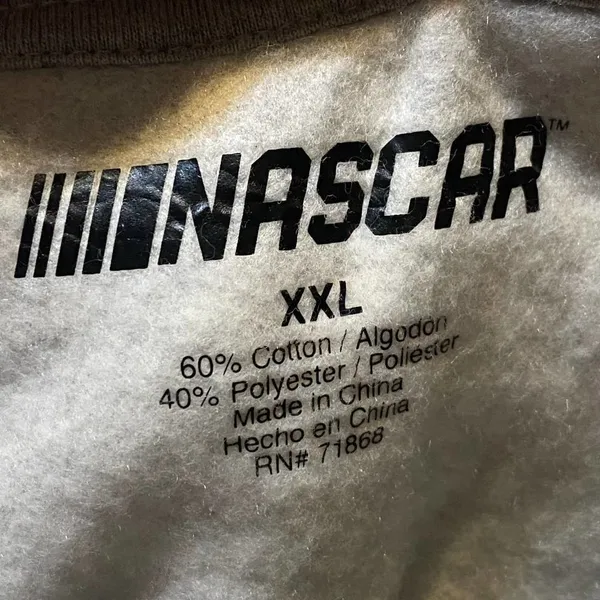 Nascar Graphic Logo Sweatshirt Size XXL - Image 10