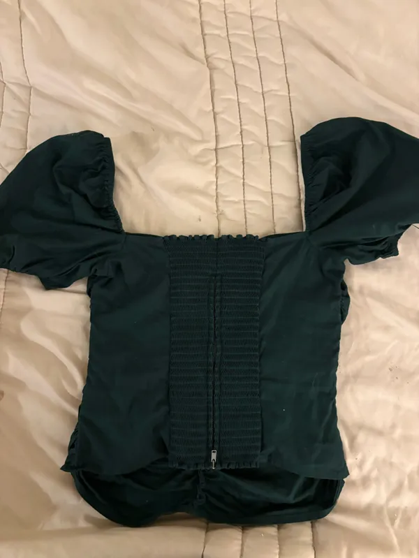 Reformation Womenms Dark Green Radish Top - Image 5