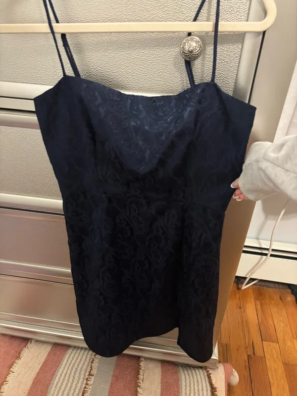 Blue Mini Dress Lucy in the Sky - Image 2