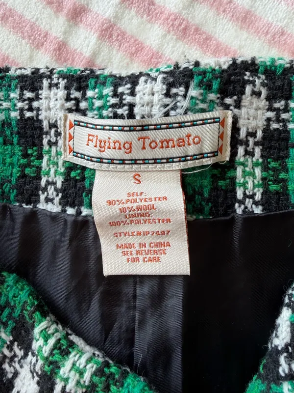 Flying Tomato Plaid Skort - Image 3