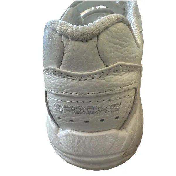 Brooks Addiction Walker V-Strap White Leather Support Walking Shoes Women's 9 - Image 8