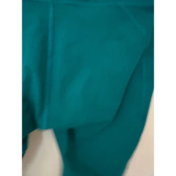 Fabletics Teal Cropped High Waist Athletic Leggins Women's Sz Medium - Image 7