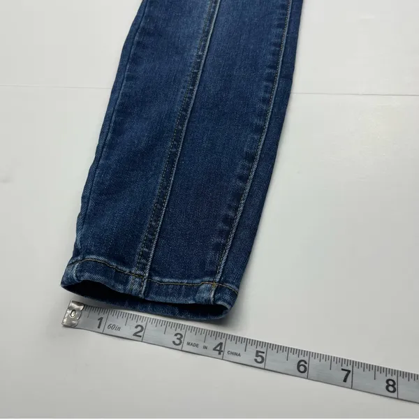 Judy Blue Middle Seam Stitch‎ Skinny Fit Women's Size 7 / 28 Blue Denim Jeans - Image 12
