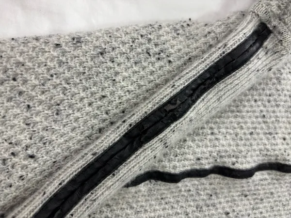 C by Bloomingdale's Women's Cashmere Turtleneck Sweater Gray Speckled Size S - Image 8
