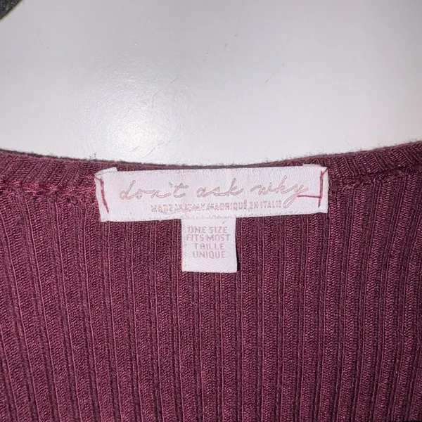 Red Fitted Bodysuit - Image 3