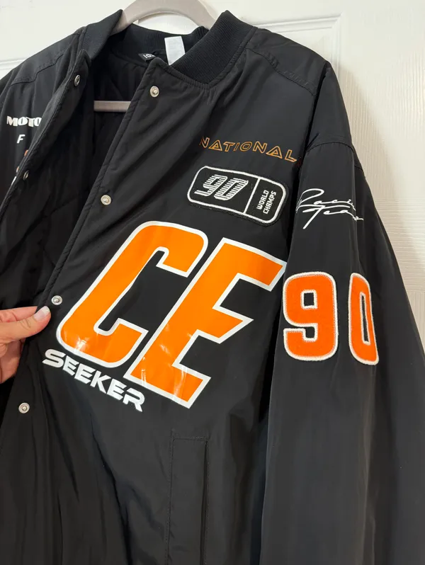 H&M Race car Bomber Jacket - Image 4