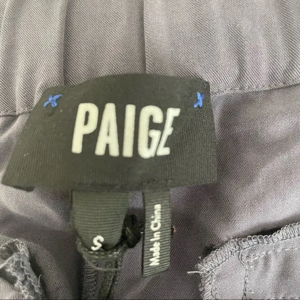 Paige Solynne tie waist pant in periscope - Image 13