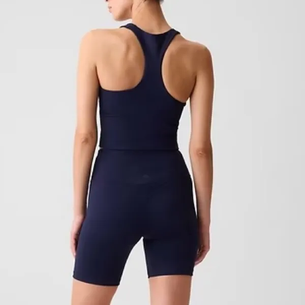 Gap GapFit High-Neck Brami Bra Cami Tank XL Navy Blue NEW - Image 7