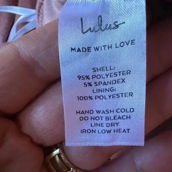 Lulus whimsical romance pink velvet faux-wrap maxi dress slits size medium.I#67 - Image 11