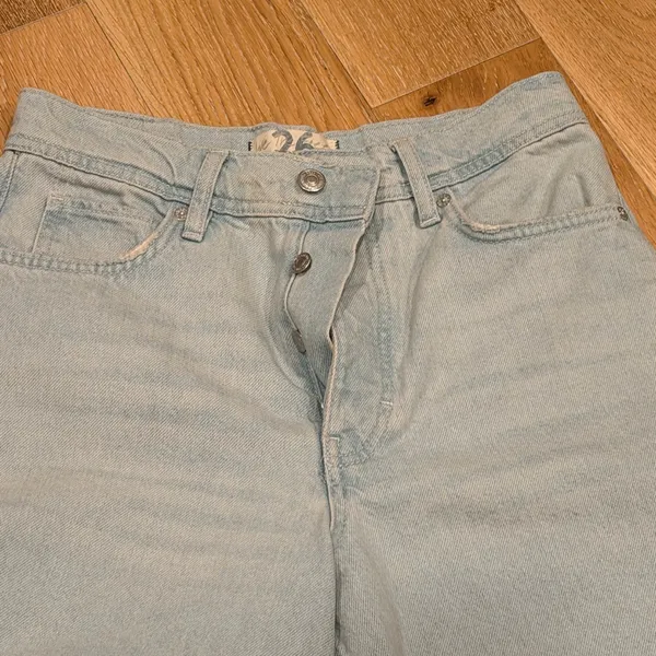 Free People we the free Light Blue‎ extra wide Flare Jeans 26 - Image 3