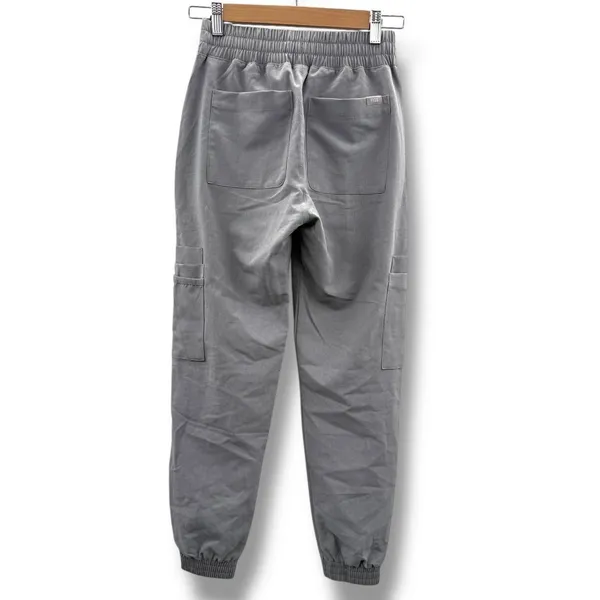 FIGS NWT Charlotte‎ Slim Scrub Pants Gray XXS Workwear Utility Style - Image 2