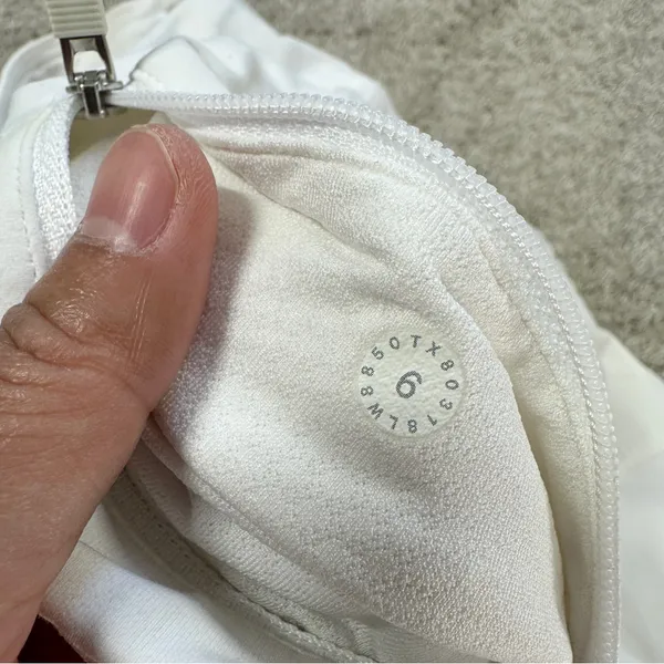 Lululemon Women’s Pace Rival Skirt Skort 4-way Stretch 15" Golf Run in White 6 - Image 11
