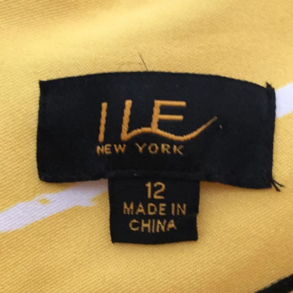 FINAL MARKDOWN Ladies’ Ile NWT Dress (12) Yellow - Image 5