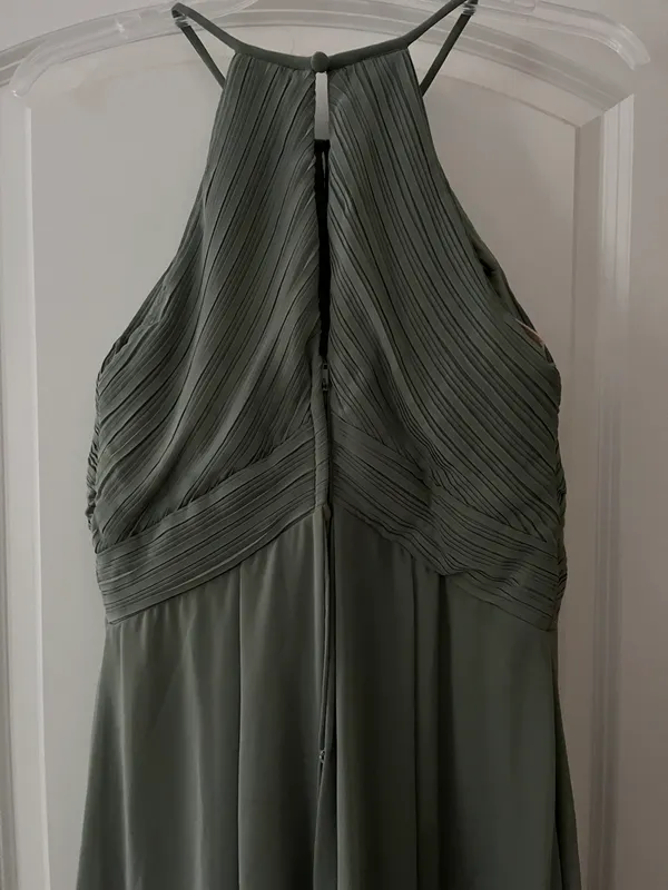 Kennedy Blue Lacey Bridesmaid Dress Moss - Image 8