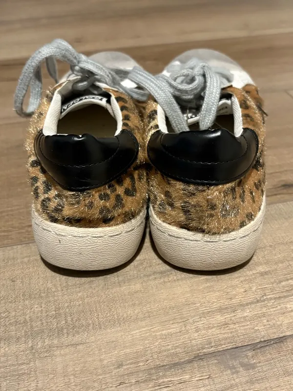 Sara Basic collection distressed animal print star shears brown size 39‎ - Image 3
