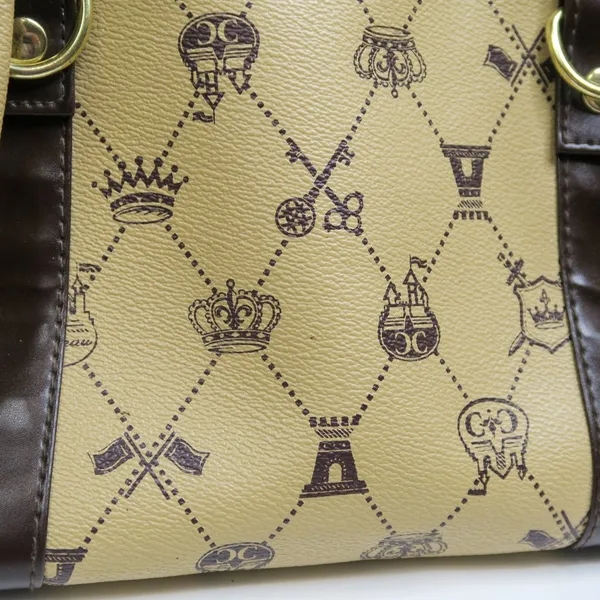 Vintage Y2K Chateau Shoulder Tote Bag - Image 6
