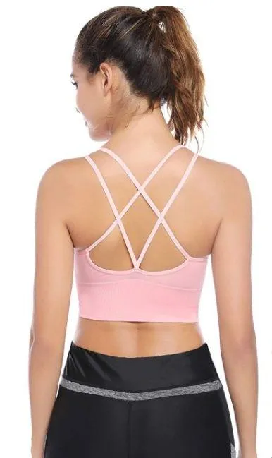 Medium Support Padded Strappy Sportsbra - Image 2