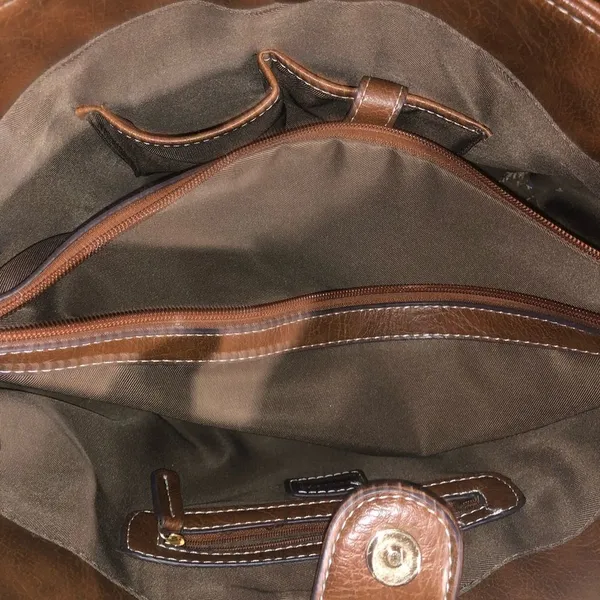 Concept pre loved purse, super cute style Brown - Image 10