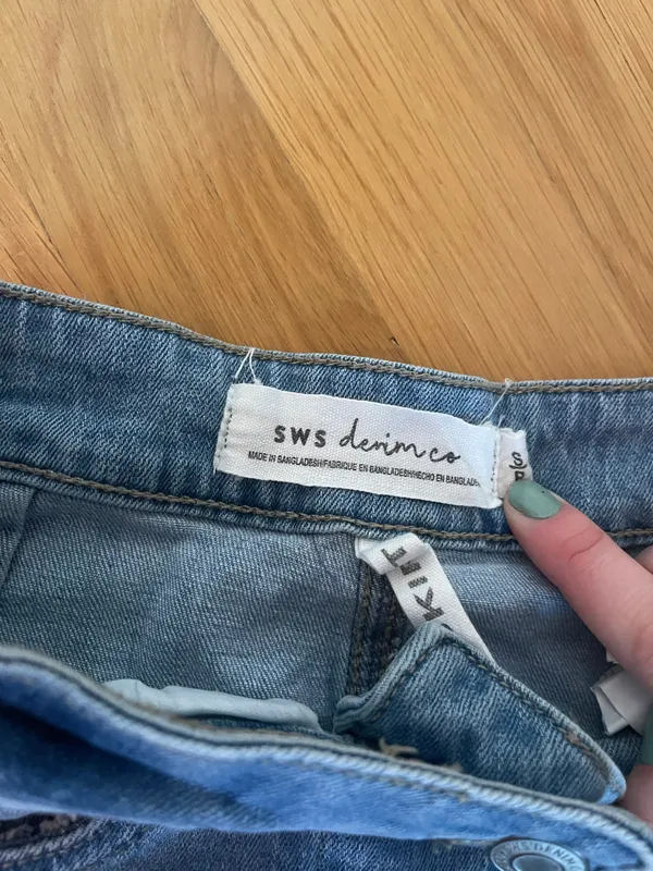 Jean Mini Skirt Blue - Image 3