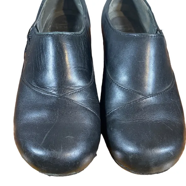 Dansko Women’s Black Professional Comfort Clogs Slip-On Nursing Shoes Size 37 - Image 9