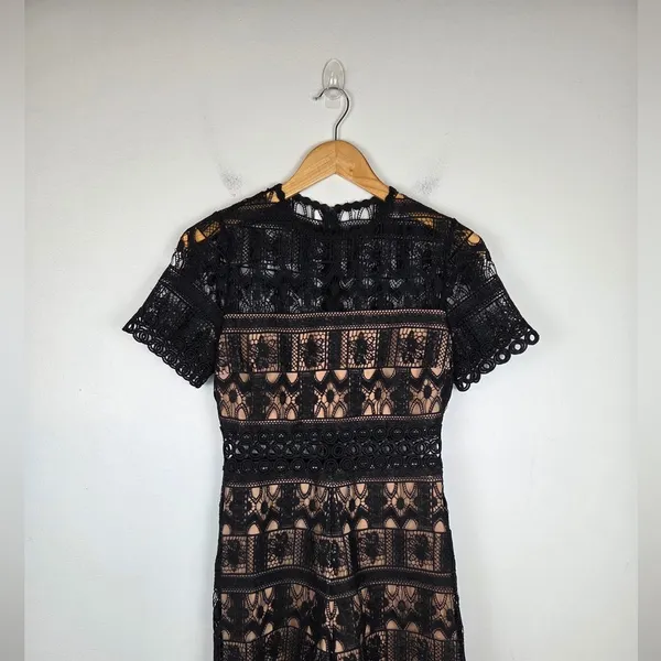Alexis Alexandria Lace Dark Romantic Romper‎ Women’s Sz S - Image 2