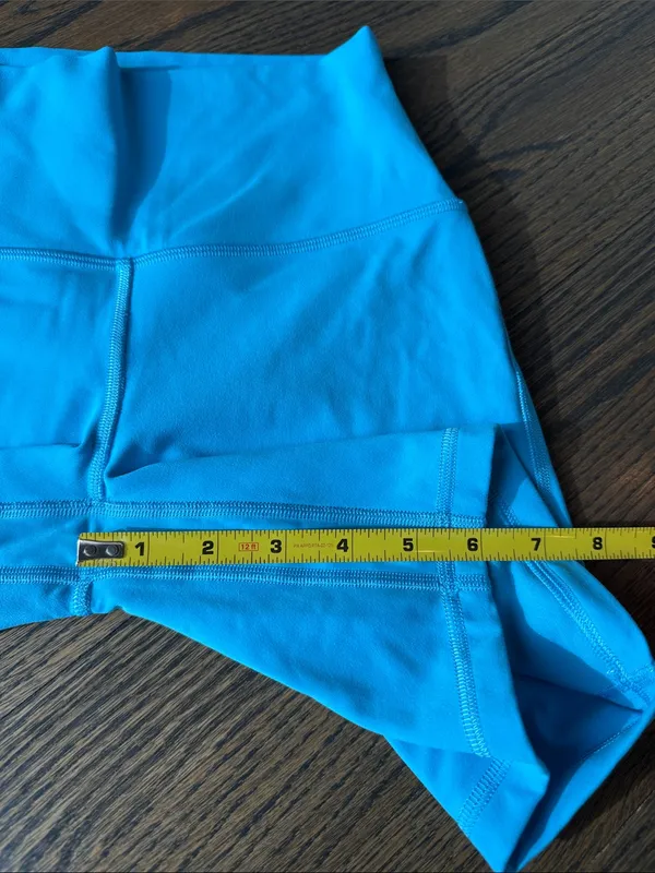 lululemon athletica Align High-Rise Short 6" Kayak Blue Light size 4 NWOT - Image 3