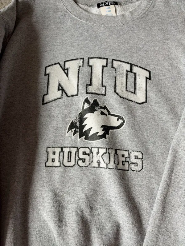 NIU Crewneck Gray Size XL - Image 2