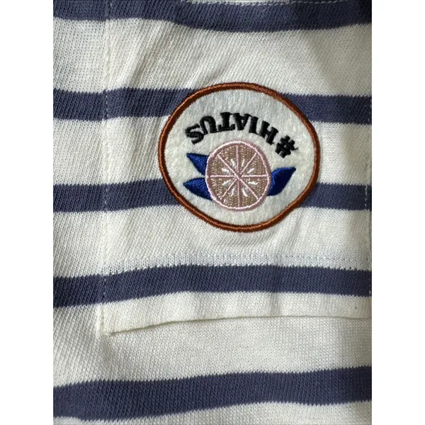 NWT Madewell Blue White Striped‎ Pocket Tank Top Women Sz M OLDSTOCK - Image 7