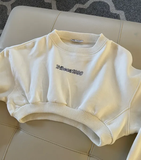 ZARA Cropped Sweater - Image 2